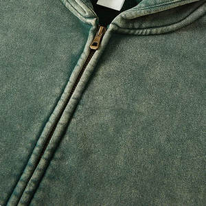 High Quality <b>Short</b> <b>Sleeves</b> Men Acid Wash <b>Hoodies</b> Custom Logo Printing Men Acid Wash <b>Hoodies</b> - Product Image 5