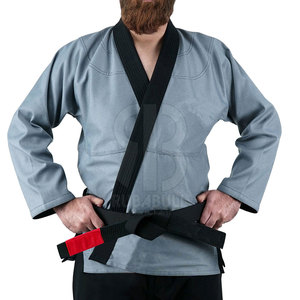 Uniforme de Karate de Alta Calidad 100% Algodón, Cómodo y de Ajuste Regular para Adultos, Secado Rápido Frontal, Transpirable, para Entrenamiento de Artes Marciales - Product Image 3