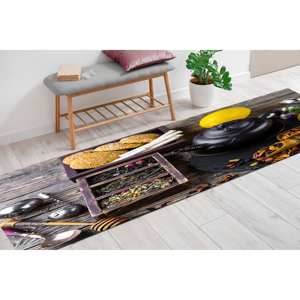 Alfombra Impresa: Diseño Moderno para una Fácil Limpieza y Decoración Versátil, Alfombra Delgada No Tejida - Product Image 3