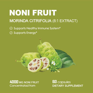תוסף צמחי OEM תמצית פרי נוני אבקה בכמוסות לתמיכה באנרגיה למבוגרים - Product Image 2