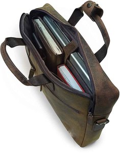 Meilleur prix Sac à dos pour ordinateur portable en cuir véritable de qualité supérieure élégance design sophistiqué pour hommes sac élégant ordinateur portable sophistiqué - Product Image 6