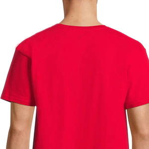 Camisetas de fibra de bambú de algodón de moda Impresión de transferencia de calor multicolor Pantalones cortos de manga formal Accesorios de ropa Ropa - Product Image 5