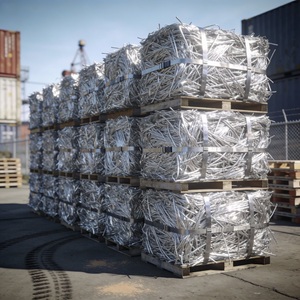 เศษลวดอะลูมิเนียม 6063 ลวดสะอาดเงา เหมาะสำหรับการอัดขึ้นรูป ยานยนต์ และการหล่อในอุตสาหกรรม - Product Image 1