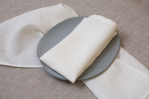 Tùy Chỉnh Monogrammed Bất Tốt Linen Khăn Ăn Với Thêu Cho Flatware Giấy Thấm Bữa Ăn Tối Khăn Ăn Cho Đám Cưới - Product Image 5