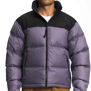 Best Selling Puffer Jacket For Men 100% Cotton Filling Lightweight Winter Jacket Customised Logo Printing OEM - Product Image 1