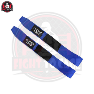 Vendas de Boxeo de Algodón Duradero, Color Azul y Negro, Alta Calidad, Certificación CE, Unisex, para Fitness y Culturismo, Resistentes y Cómodas - Product Image 3