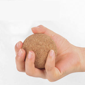 ヨガナチュラルコルクマッサージボールマッスルリラクゼーションポイントボールコルクマッサージローラーボールセット - Product Image 5