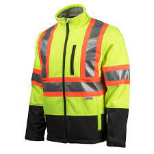 Vestes de travail en gros, veste de sécurité orange pour pompiers, haute visibilité, polyester, grande taille, fabricant pakistanais, vestes de travail - Product Image 6