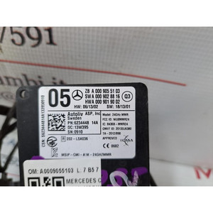 UNIDAD DE CONTROL DEL DETECTOR DE DISTANCIA POR RADAR MERCEDES Clase A W176 Serie AMG A0009055103 607951 (K9K) diésel 1461 (13>) - Product Image 4