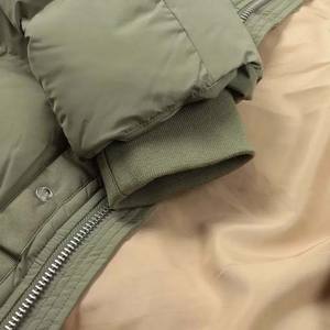 Alta calidad logotipo personalizado impresión 2024 peso ligero precio barato chaquetas de nylon de poliéster para hombres con manga completa High Street - Product Image 5