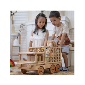 Nouveautés Voiture pour enfants en rotin écologique et durable Jouet pour enfants Voiture pour enfants Jouet en rotin - Product Image 1