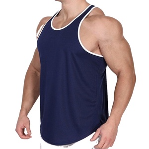 Débardeur de fitness personnalisé avec logo, 95% polyester, 5% élasthanne, extensible, lourd, pour la course à pied, l'entraînement et la musculation - Product Image 4
