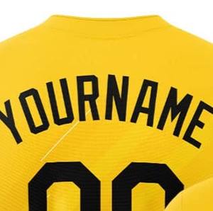 Maillot de baseball confortable et léger pour hommes, entièrement personnalisable, anti-rides, respirant, prix réglable pour vêtements de softball - Product Image 5