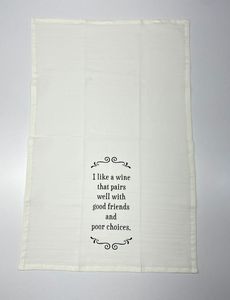 Sac à farine en coton tissé imprimé personnalisé Serviette de cuisine à séchage rapide à haute absorption avec motif de dessin animé - Product Image 3