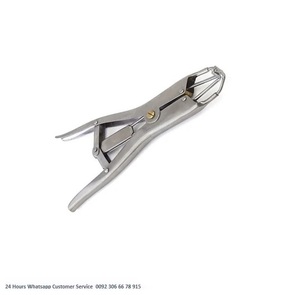 Instrumento veterinario reutilizable de acero inoxidable, aplicador de anillo de marcado, fórceps de soporte de Toro, herramientas quirúrgicas para diagnóstico - Product Image 5