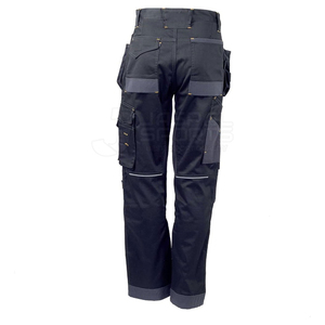 Pantalon de sécurité de construction en polyester 100% de haute qualité Style de veste réfléchissante Logo personnalisable étanche pour un meilleur OEM - Product Image 2