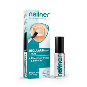 Traitement antifongique pour ongles Nailner 5 ml avec pinceau, 300 applications, produit de soin des mains et des pieds pour les ongles des pieds - Product Image 1