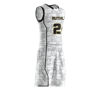 Maillot de basketball personnalisé pour le sport, imprimé par transfert thermique, uniforme d'été de qualité supérieure, anti-humidité - Product Image 2