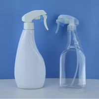 Conception personnalisée 400ml 500ml PET vide flacon pulvérisateur en verre bouchon de pulvérisation écologique pour l'emballage de bouteille de gradation d'appareils ménagers