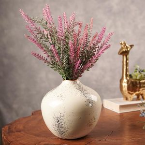 Florero moderno de metal de aluminio con color marrón hoteles comedor vajilla maceta Fabricante Mayorista exportador - Product Image 5