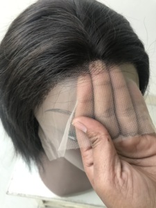 Vierge Transparent Dentelle Frontale Pour Les Femmes Noires En Gros Couleur Naturelle Brésilienne Cheveux Humains 13x4 Droite Remy Cheveux Perruque Vendeurs - Product Image 3