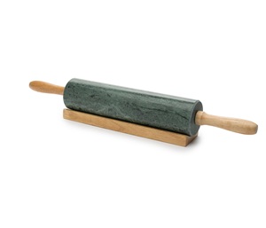 Rodillo de mármol Venta caliente Utensilios de cocina Mango de madera y rodillo de mármol Precio al por mayor de fábrica - Product Image 3