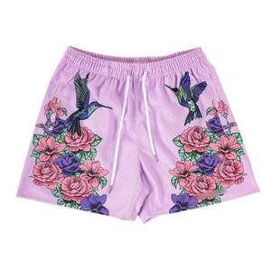 High Quality <b>Men's</b> Cotton Summer <b>Shorts</b> Quick Dry Plus Size Sublimated Swimming <b>Shorts</b> Solid <b>Pattern</b> Customized Printed Design - Product Image 2