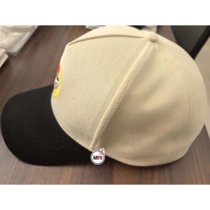 Nouveau design personnalisé, vente en gros, logo Primo brodé, haute qualité, golf, coton, 5 panneaux, un cadre, casquettes de baseball pour hommes - Product Image 2