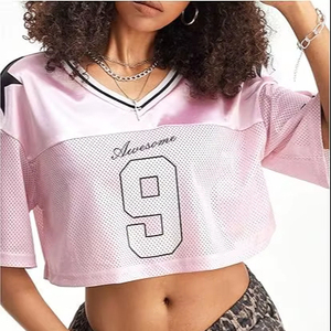 Top corto para mujer en algodón de primera calidad, moda de verano, perfecto para marcas de ropa de calle y proveedores mayoristas - Product Image 1