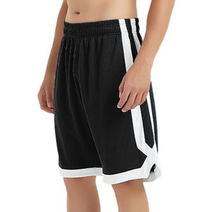 Pantalones cortos de baloncesto para hombre, con logo personalizado bordado, malla de secado rápido, con bolsillos - Product Image 4