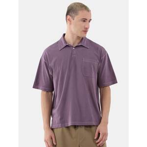 Novedad de verano, polos de manga corta para hombre, ropa de trabajo de Color sólido, Camiseta de algodón, jersey de solapa informal, ropa, Tops, azul y blanco - Product Image 4