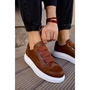 Ch253 Cbt Mirror Non Chaussures pour hommes Tan - Product Image 1