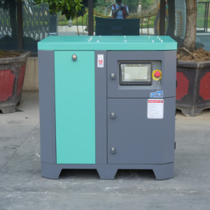 Compresseur d'air rotatif à vis stationnaire de 18,5 kW 25 CV à économie d'énergie, homologué CE - Product Image 1