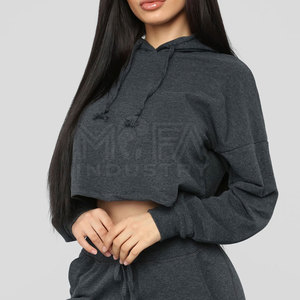 Sudadera Corta para Mujer, Estilo Urbano, Cómoda y Elegante, Tejido Transpirable y Ligero Antiarrugas, Impresión Frontal Personalizada para Invierno - Product Image 6