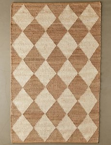 Ensemble de tapis en jute à motif floral tissé à la main touffeté meilleure qualité pour la maison hôtel cuisine salon tapis en jute de qualité prix - Product Image 3
