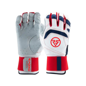 Gants de frappe de baseball en cuir personnalisables, internationaux, haute qualité, antidérapants, avec sangle de poignet réglable, logo personnalisé - Product Image 5