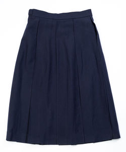 Finesse Cost Exceptional Quality Knee Length C11-<b>Navy</b> Breathable Anti Wrinkle School Uniform Tennis Pleated <b>Skirts</b> - Product Image 3
