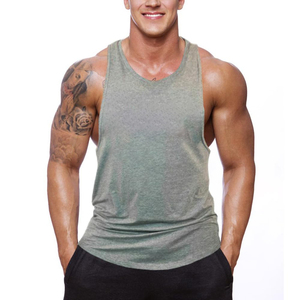 2025 New Men's Sleeveless Side Split Fitness <b>Tank</b> <b>Top</b> Solid Custom Printed t shirt <b>Workout</b> <b>Tank</b> <b>Top</b> men - Product Image 1