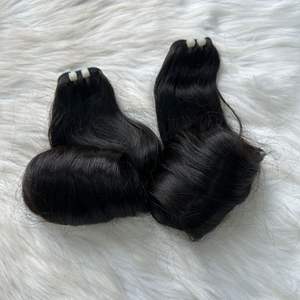 Fungmi ผมต่อจากเวียดนามแท้100% ผม Remy หยิกเด้งสีดำธรรมชาติมัดคู่ผมมนุษย์ทอ100กรัม - Product Image 6