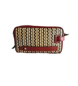 Kalawet One M Cuir Véritable Rotin Mix Pochette Haute Qualité Fermeture Ouverte Capacité 1-1.9L Sac à Main Étanche pour Femme - Product Image 1