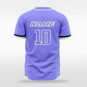 Maillot de baseball personnalisé 100 % polyester respirant sublimation manches courtes unisexe service OEM 2026 - Product Image 6
