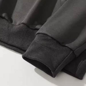 Servicio OEM al por mayor mejor diseño básico sudaderas con capucha de diamantes de imitación ligero Color sólido básico sudaderas con capucha de diamantes de imitación - Product Image 6