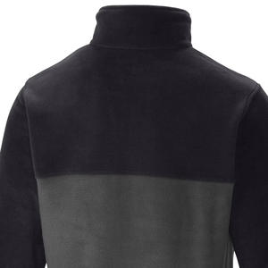 Veste d'hiver pour homme en polaire, matière chaude et douce, fermeture éclair, idéale pour la vente en gros, service OEM, manches longues, col montant - Product Image 2