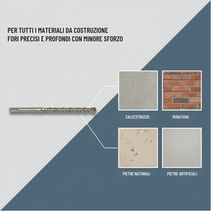 Embout SDS-plus S4l pour percer les matériaux de construction, taille 14 x 260 mm, paquet de 1 - Product Image 6