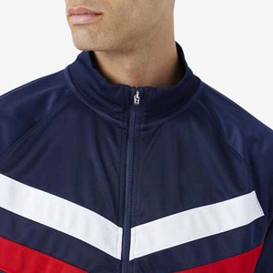 Conjuntos Deportivos de Otoño para Hombre, Conjuntos de Chándal con Cremallera, Diseño de Logotipo Personalizado, Estampado en Relieve, Tejido de Punto, Estilo Informal y Deportivo - Product Image 5