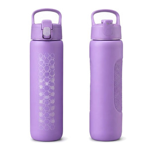Bouteille de sport écologique personnalisée, en plastique durable, anti-fuite, isolation thermique, design ergonomique pour les athlètes, entraînement en salle de sport - Product Image 1