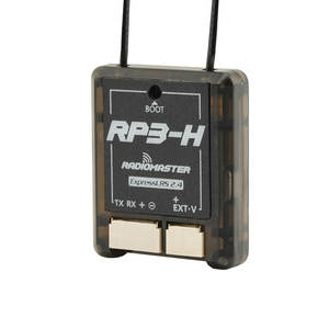 RadioMaster RP3-H double antenne 2.4GHz ExpressLRS <span class=keywords><strong>aéromodélisme</strong></span> hélicoptère à voilure fixe Nano récepteur - Product Image 1
