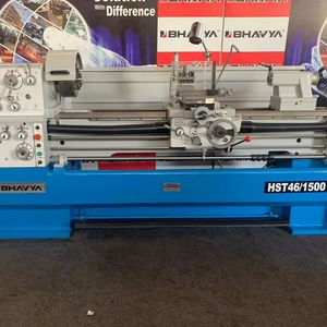 9 feet độ chính xác cao nhiệm vụ nặng nề trục chính duy nhất 2-trục vành đai điều khiển máy tiện 54mm khoan cắt kim loại chuyển hoạt động - Product Image 1