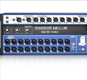 Nuevo Mezclador Ui24r de 32 Canales con Funciones de Control de Iluminación, Material Metálico - Product Image 1