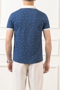 Polos de golf de secado rápido para hombre, venta al por mayor de camisetas de polo con cuello acanalado a rayas y logotipo personalizado que absorbe la humedad - Product Image 2